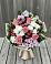 Букет цветов из: Альстромерии, Гвоздики, Розы и Хризантемы в Нижняя Тавда