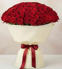 Букет 101 Красная роза Милано #REPLACE_PRED# Нижняя Тавда