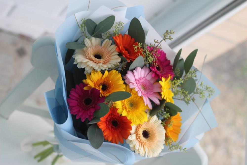 Букет цветов из: Герберы в Нижняя Тавда