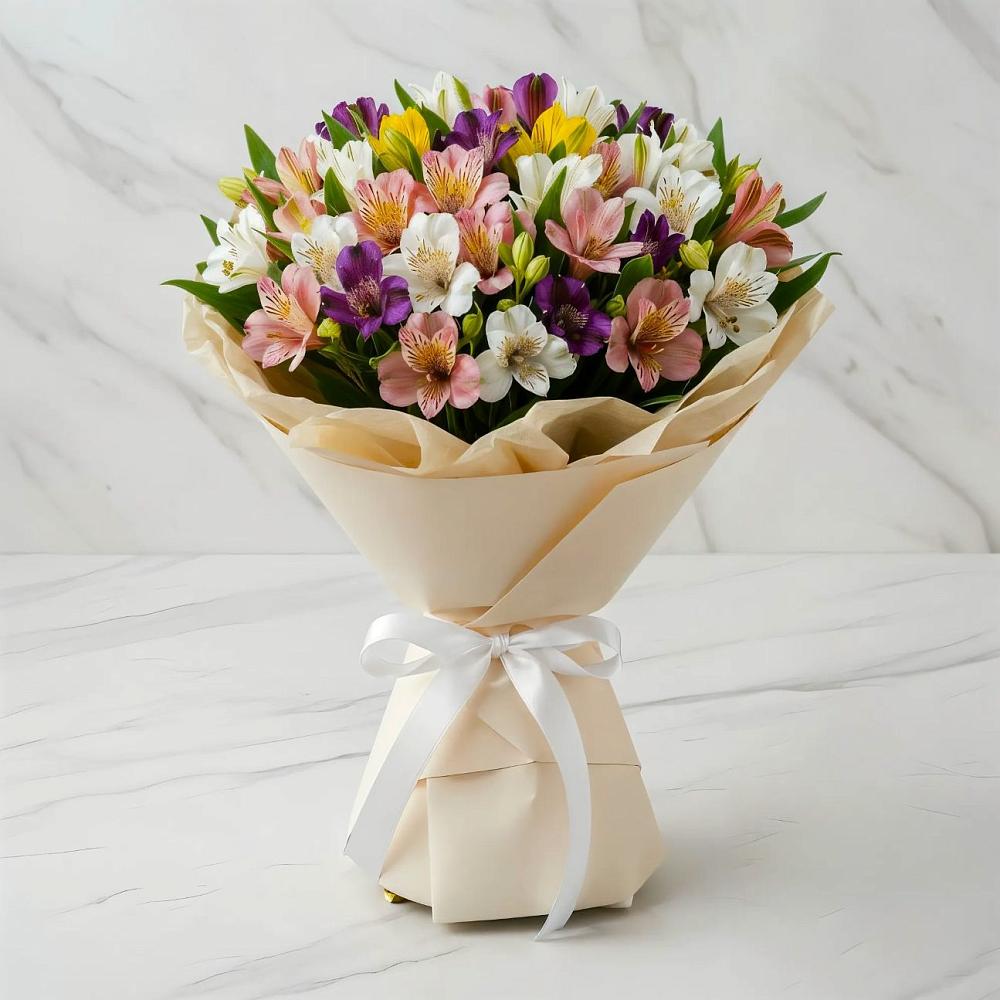 Букет цветов из: Альстромерии в Нижняя Тавда