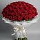 Букет 101 Красная роза Блэк Мэджик в Нижняя Тавда