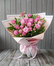 Букет Розовый кустик #REPLACE_PRED# Нижняя Тавда