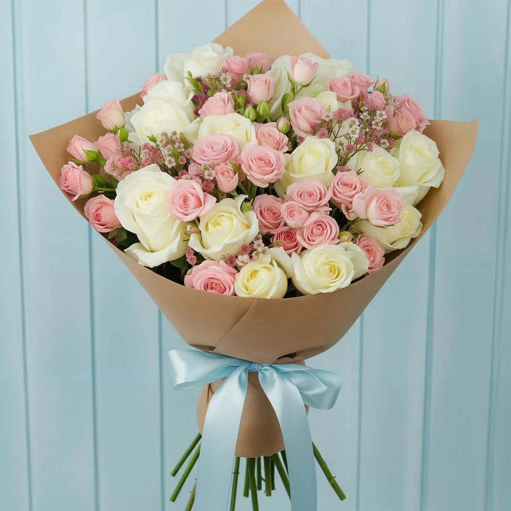 Букет цветов из: Розы в Нижняя Тавда