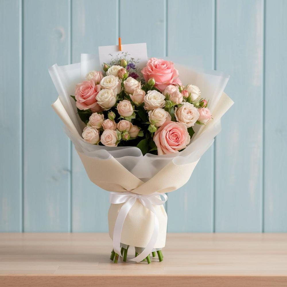 Букет цветов из: Розы в Нижняя Тавда