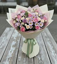 Букет цветов из:  Розы и Хризантемы в Нижняя Тавда