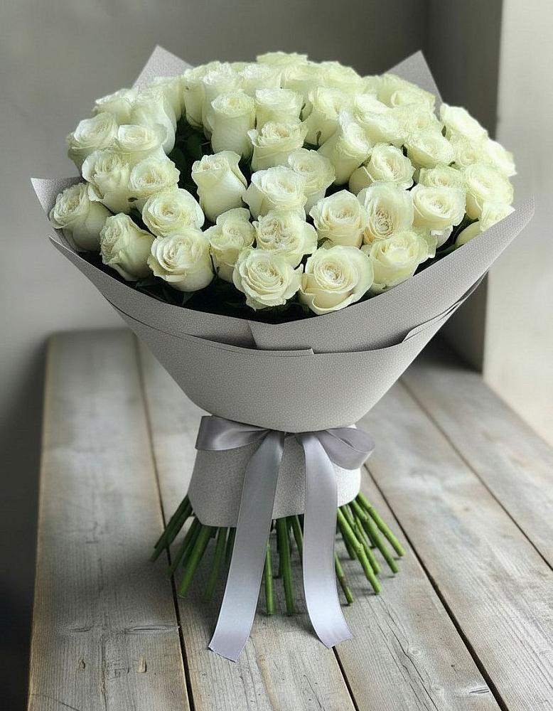 Букет 35 Белых роз в Нижняя Тавда