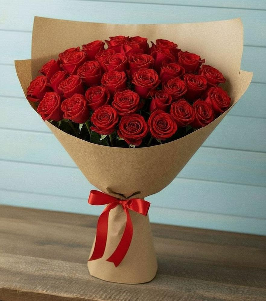 Букет Красные розы Милано в Нижняя Тавда