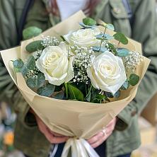 Букет Нежные грёзы в Нижняя Тавда Букет цветов из: Розы в Нижняя Тавда