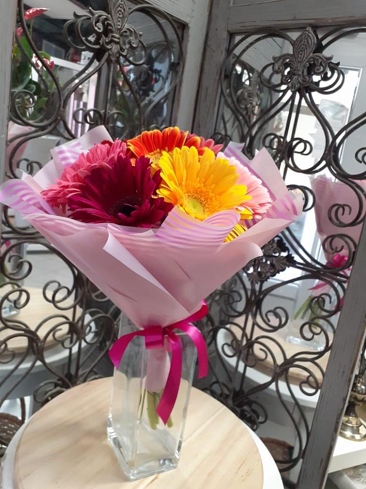 Букет цветов из: Герберы в Нижняя Тавда