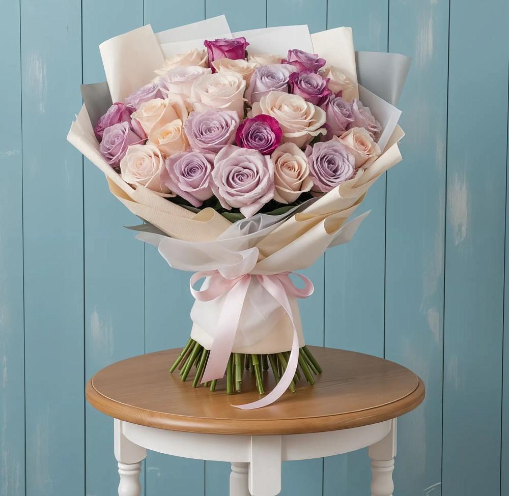 Букет цветов из: Розы в Нижняя Тавда