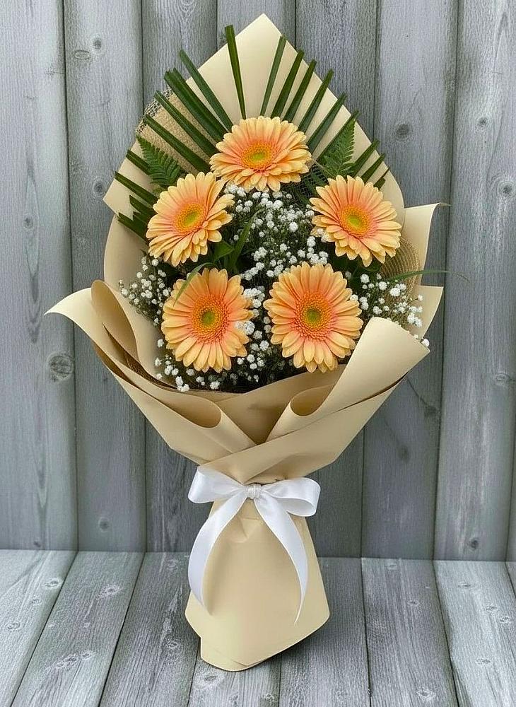 Букет цветов из: Герберы в Нижняя Тавда