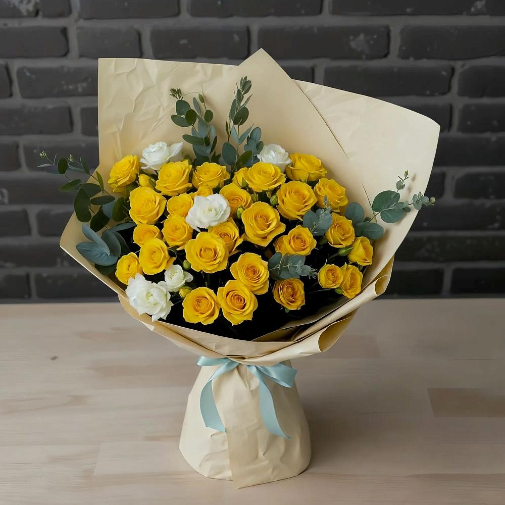 Букет цветов из: Розы в Нижняя Тавда