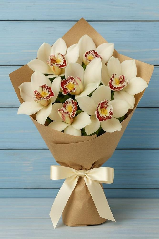 Букет цветов из: Орхидеи и Розы в Нижняя Тавда