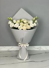 Букет цветов из:  Розы и Лизиантусы в Нижняя Тавда